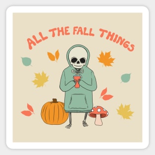 All The Fall Things Sticker